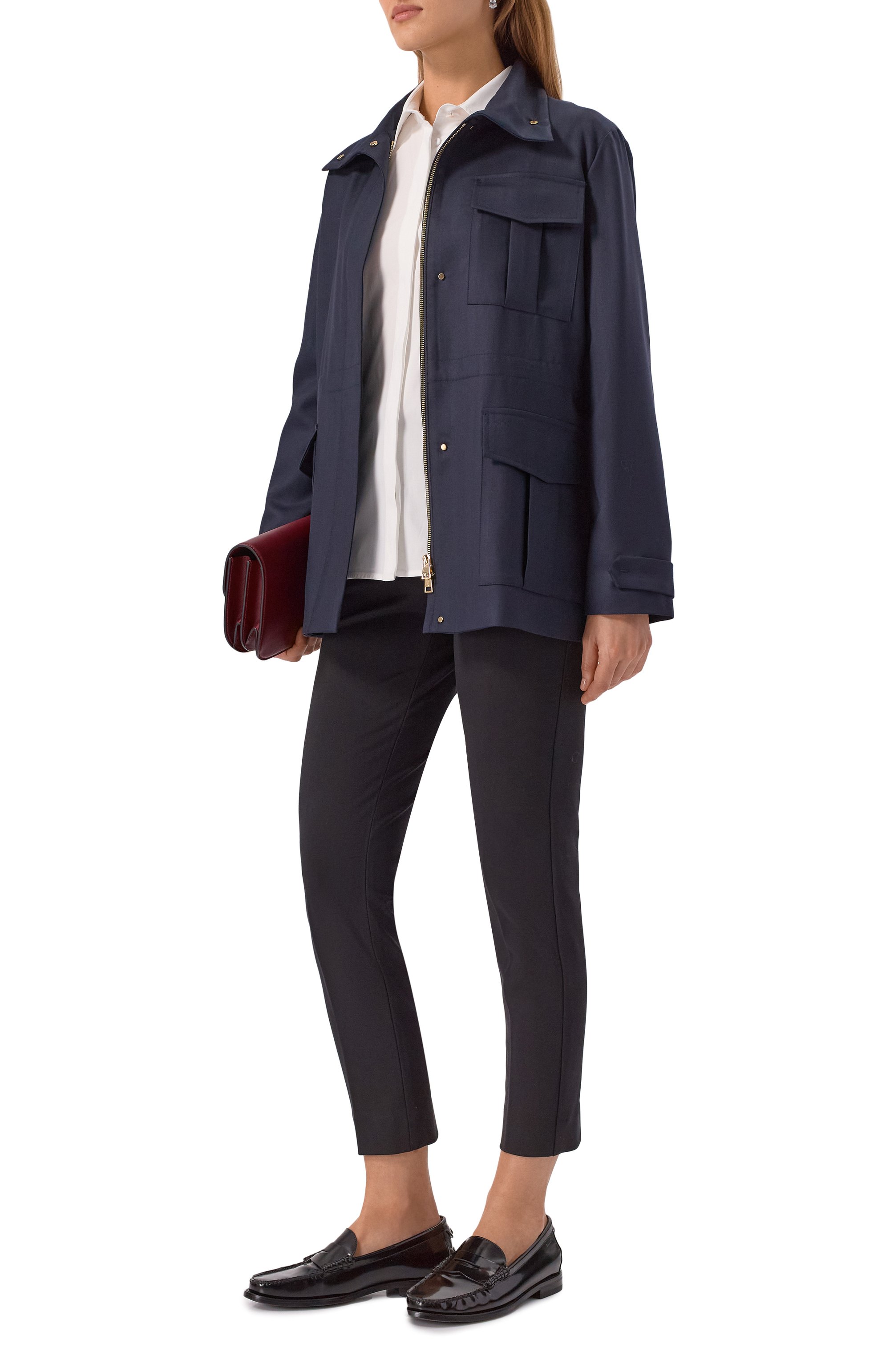 Брюки из вискозы MAX MARA, арт. PEGN0, фото 2