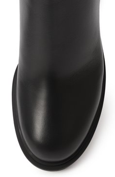 Женские кожаные ботильоны ribbon dumont 45 GIANVITO ROSSI черного цвета, арт. G73281.45G0M.VGINER0 | Фото 6 (Каблук высота: Средний; Материал внешний: Натуральная кожа; Подошва: Платформа; Материал внутренний: Натуральная кожа; Каблук тип: Устойчивый; Материал утеплителя: Без утеплителя)