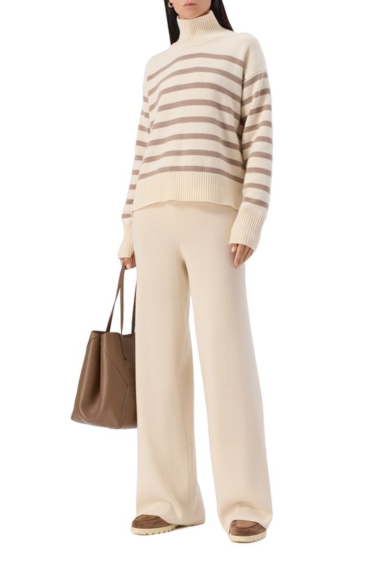 Кашемировые брюки MVST MKNP022/ME23022 Кремовый  MKNP022/ME23022 Фото 2