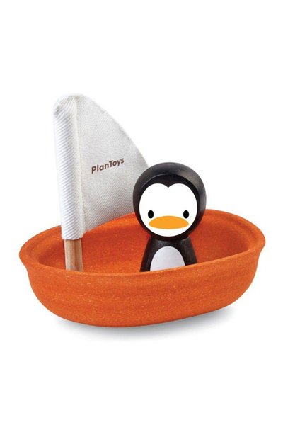 Игрушка лодка и пингвин PLAN TOYS разноцветного цвета по цене 2190 руб., арт. 5711, фото 1 Игрушка лодка и пингвин PLAN TOYS, арт. 5711, фото 1