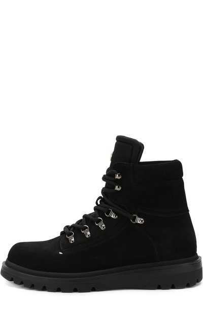 Высокие кожаные ботинки на шнуровке MONCLER, арт. D2-09A-10100-00-019CL, фото 3
