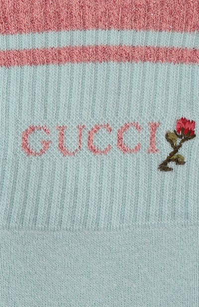 Хлопковые носки GUCCI, арт. 579316 3GD70, фото 2