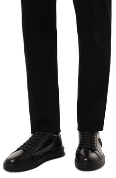 Кожаные кеды ROBERTO CAVALLI, арт. 25730 L, фото 3