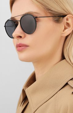 Женские солнцезащитные очки RAY-BAN черного цвета, арт. 3647N-002/R5 | Фото 2 (Кросс-КТ: С/з-унисекс; Региональные ограничения белый список (Axapta Mercury): Не проставлено, RU; Нос: Не проставлено; Тип очков: С/з; Материал: Металл; Очки форма: Круглые; Оптика Гендер: оптика-унисекс)