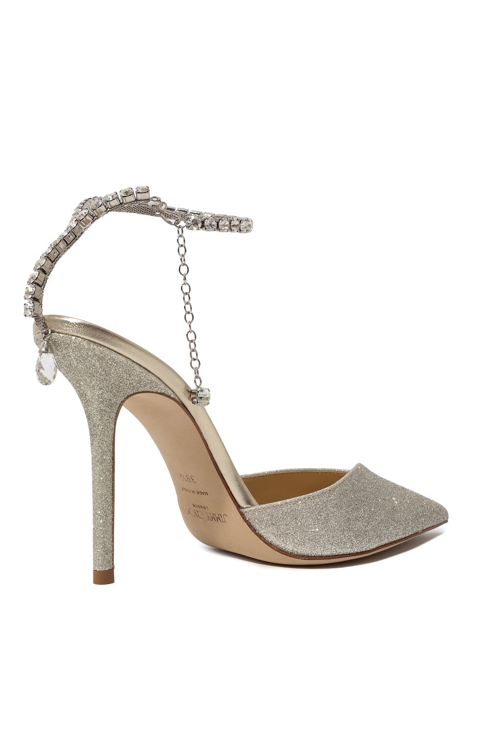Текстильные туфли saeda 100 JIMMY CHOO, арт. SAEDA 100 BBG, фото 5