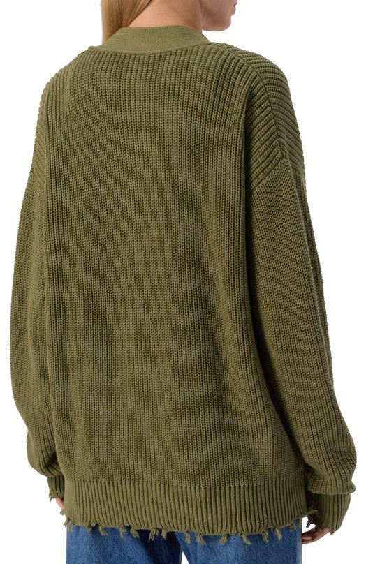 Хлопковый кардиган Addicted MK029 Хаки  MK029 Фото 4