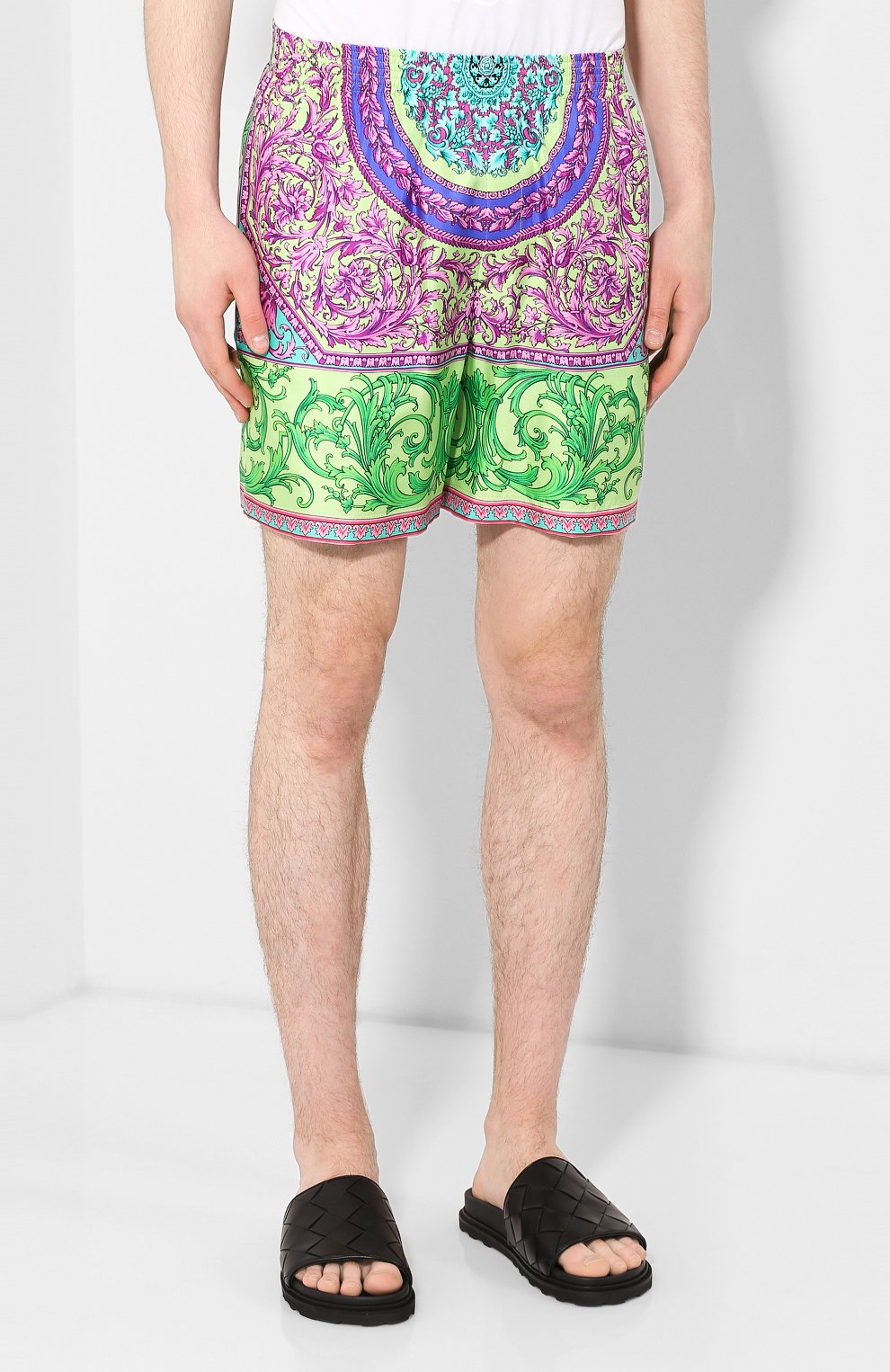 Шелковые шорты VERSACE, арт. A84097/A233838, фото 3