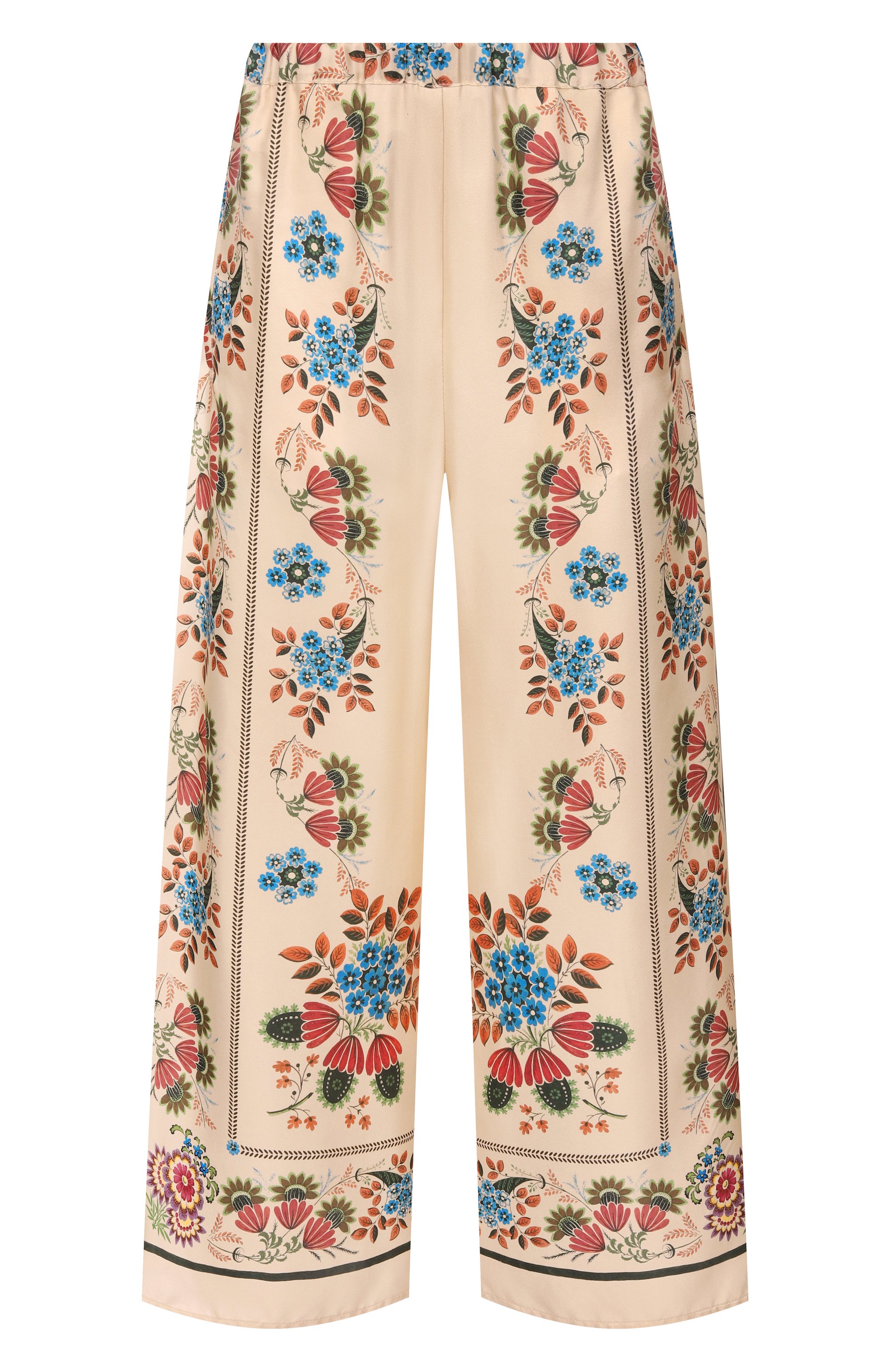 Шелковые брюки WEEKEND MAX MARA, арт. WKDSNACK, фото 1