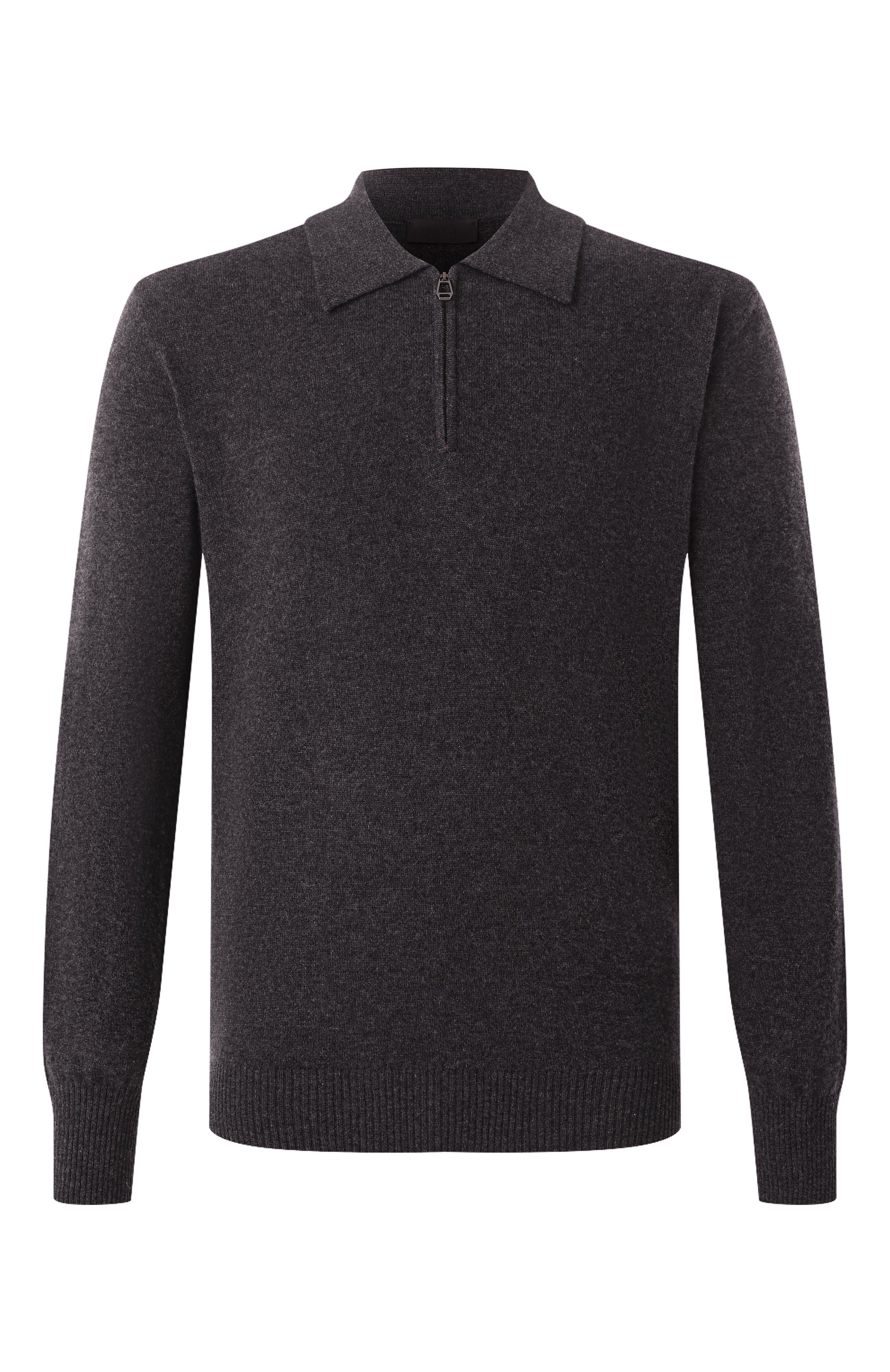 Кашемировое поло MVST темно-серого цвета по цене 145000 руб., арт. 8567/PL/050, фото 1 Кашемировое поло MVST, арт. 8567/PL/050, фото 1