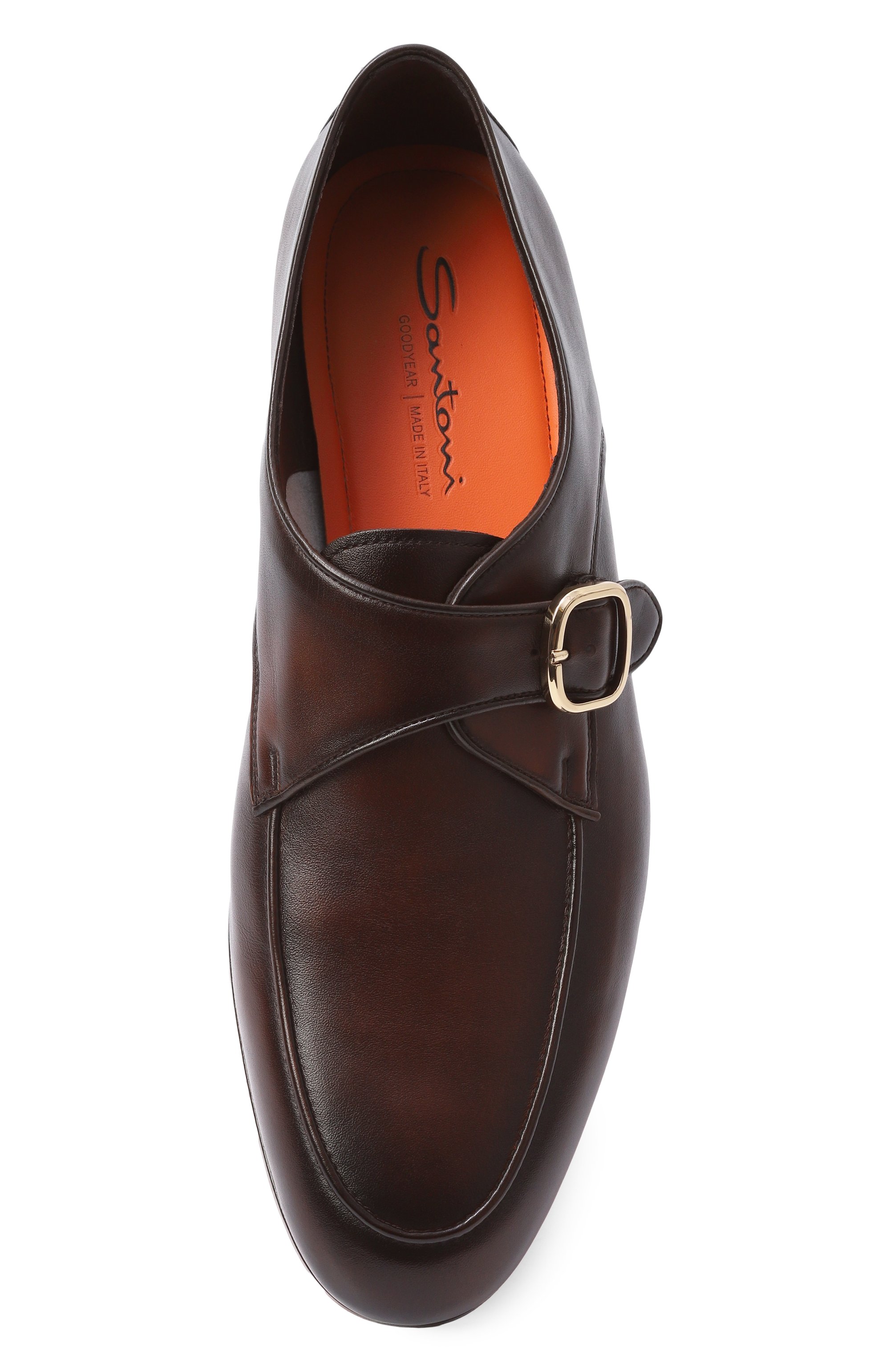 Кожаные монки carlos SANTONI, арт. MCNG19259SA4SMEM, фото 6