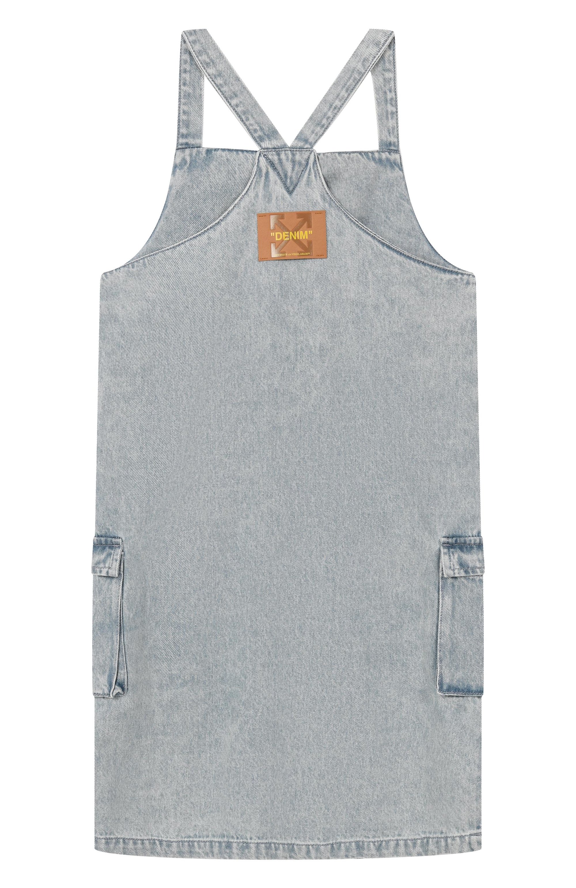 Джинсовый сарафан OFF-WHITE, арт. 0GYM007S26DEN001_001, фото 2