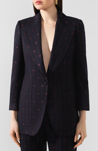Шерстяной жакет GUCCI, арт. 597842/ZABJ0, фото 3