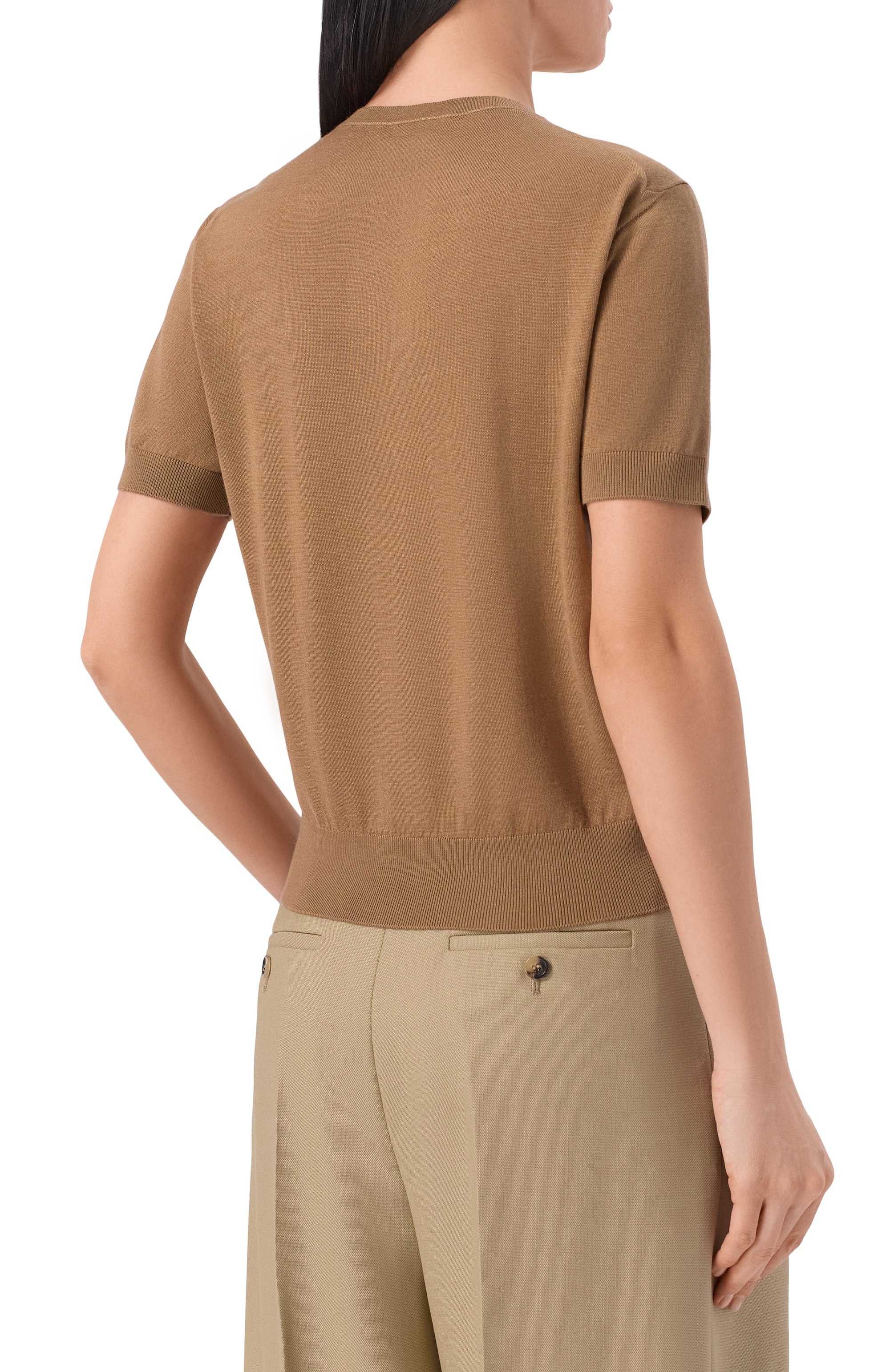 Пуловер из шерсти и кашемира SAINT LAURENT, арт. 858704/YAPK2, фото 4