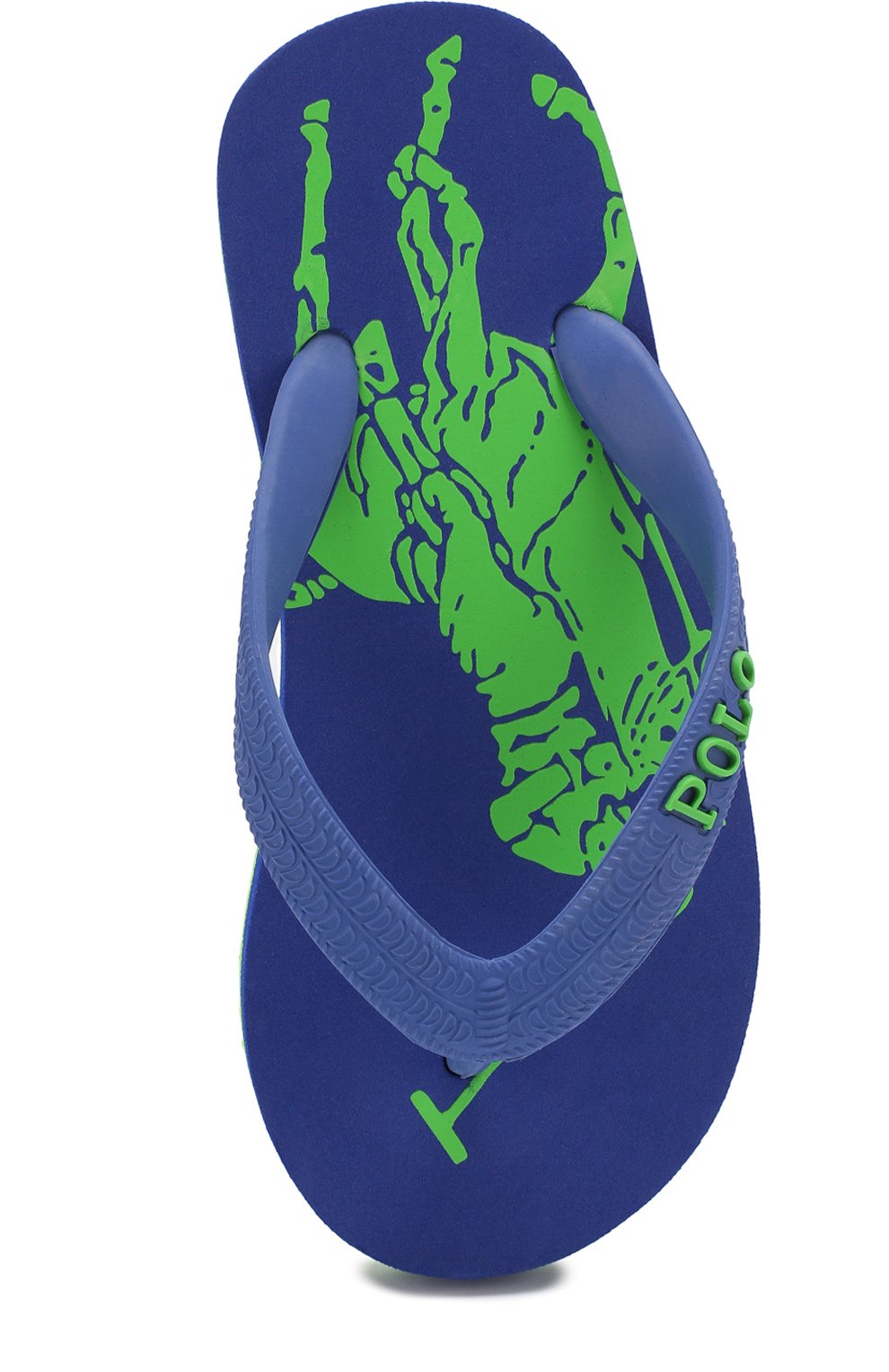 Резиновые шлепанцы с логотипом бренда POLO RALPH LAUREN, арт. LANDRY/CHIL, фото 4