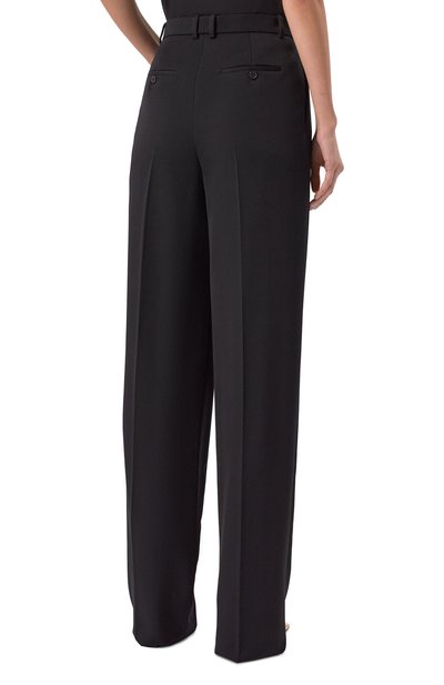 Шерстяные брюки SAINT LAURENT, арт. 796875/Y7E63, фото 4