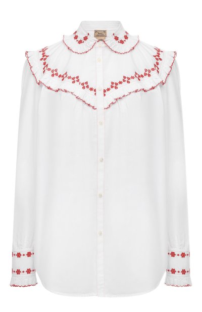 Женская хлопковая рубашка POLO RALPH LAUREN, арт. 211843061