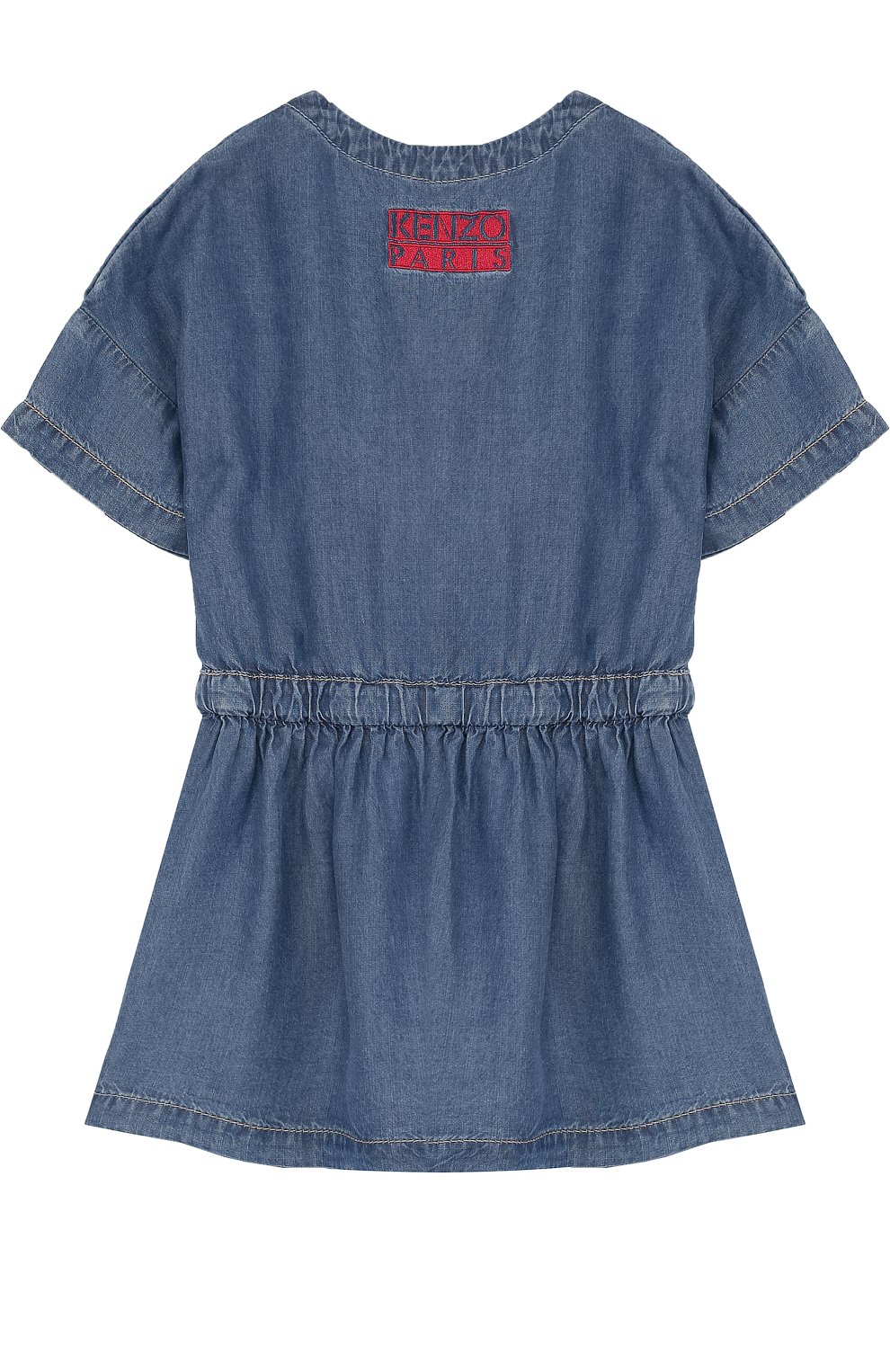 Мини-платье с поясом на кулиске KENZO, арт. KL30128/3A-6A, фото 2