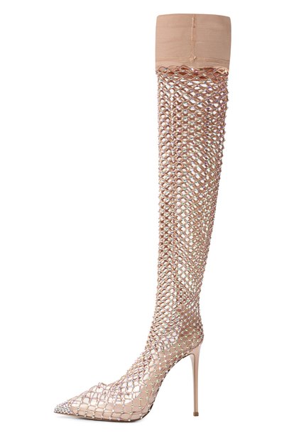 Текстильные ботфорты gilda 120 LE SILLA, арт. 2110R100R8PPCAY, фото 4