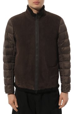 Мужская комплект из двух курток STONE ISLAND темно-бордового цвета, арт. M07315440F1 | Фото 6 (Кросс-КТ: Куртка; Рукава: Длинные; Длина (верхняя одежда): До середины бедра; Мужское Кросс-КТ: утепленные куртки; Матери�ал сплава: Проставлено; Материал внешний: Хлопок; Материал подклада: Синтетический материал; Драгоценные камни: Проставлено; Стили: Кэжуэл)