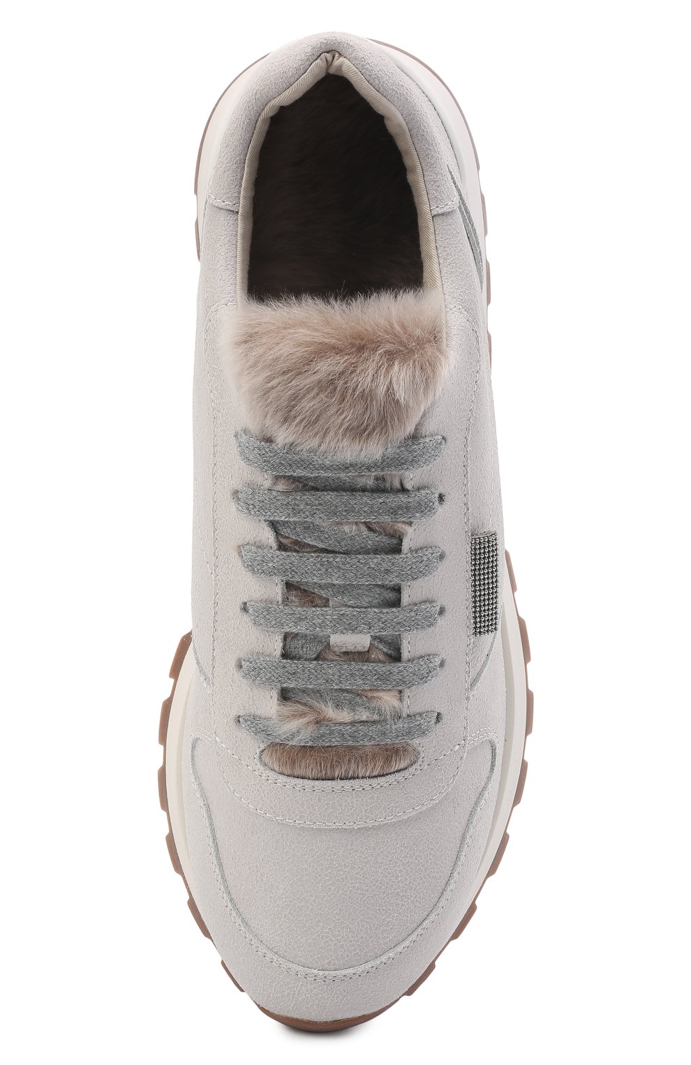 Замшевые кроссовки BRUNELLO CUCINELLI, арт. MZAMG2121, фото 6