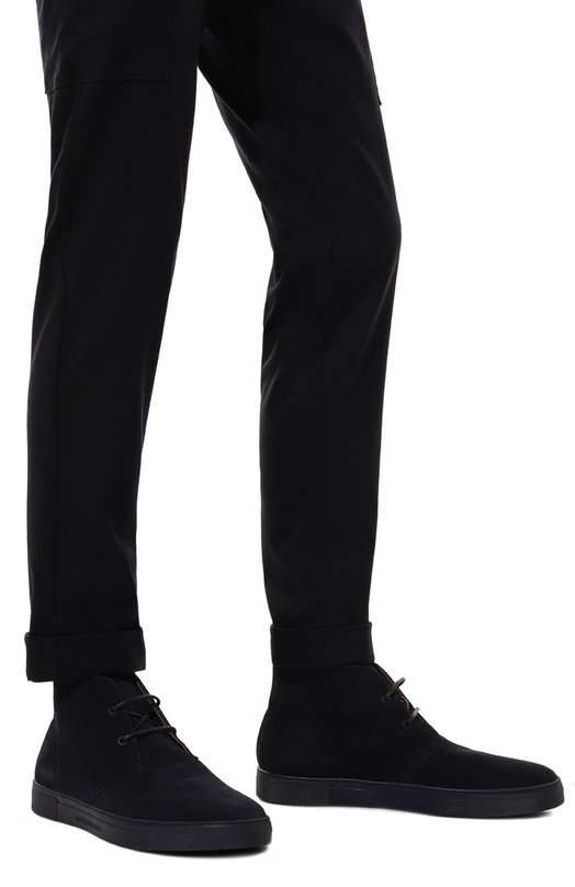 Замшевые ботинки Emporio Armani X4M392/XF053 Синий  X4M392/XF053 Фото 3