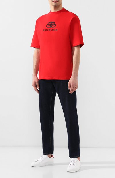 Хлопковая футболка BALENCIAGA, арт. 578139/TEV48, фото 2