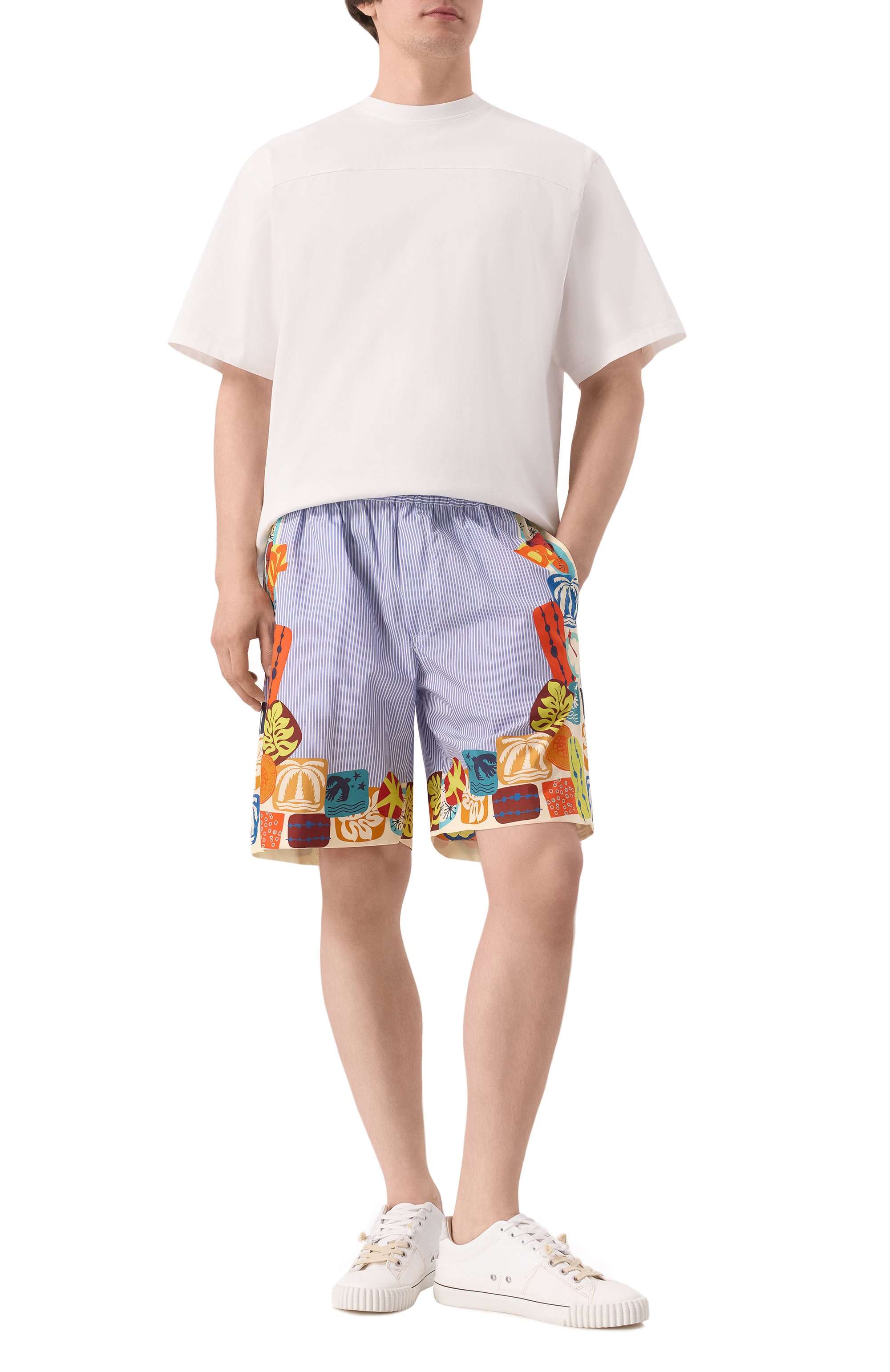 Хлопковые шорты DSQUARED2, арт. S78MU0060/D35286, фото 2