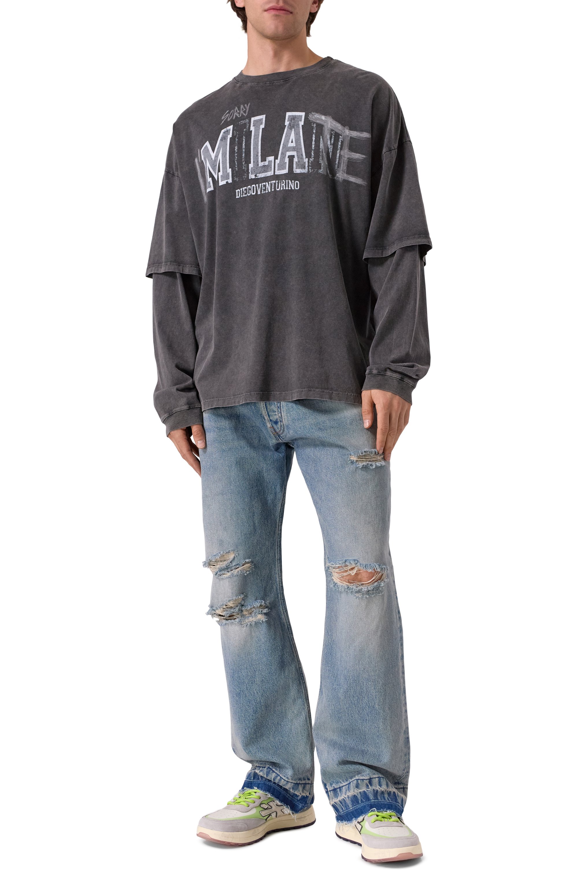 Комбинированные кроссовки nous PREMIATA, арт. N0US/VAR 7220, фото 2