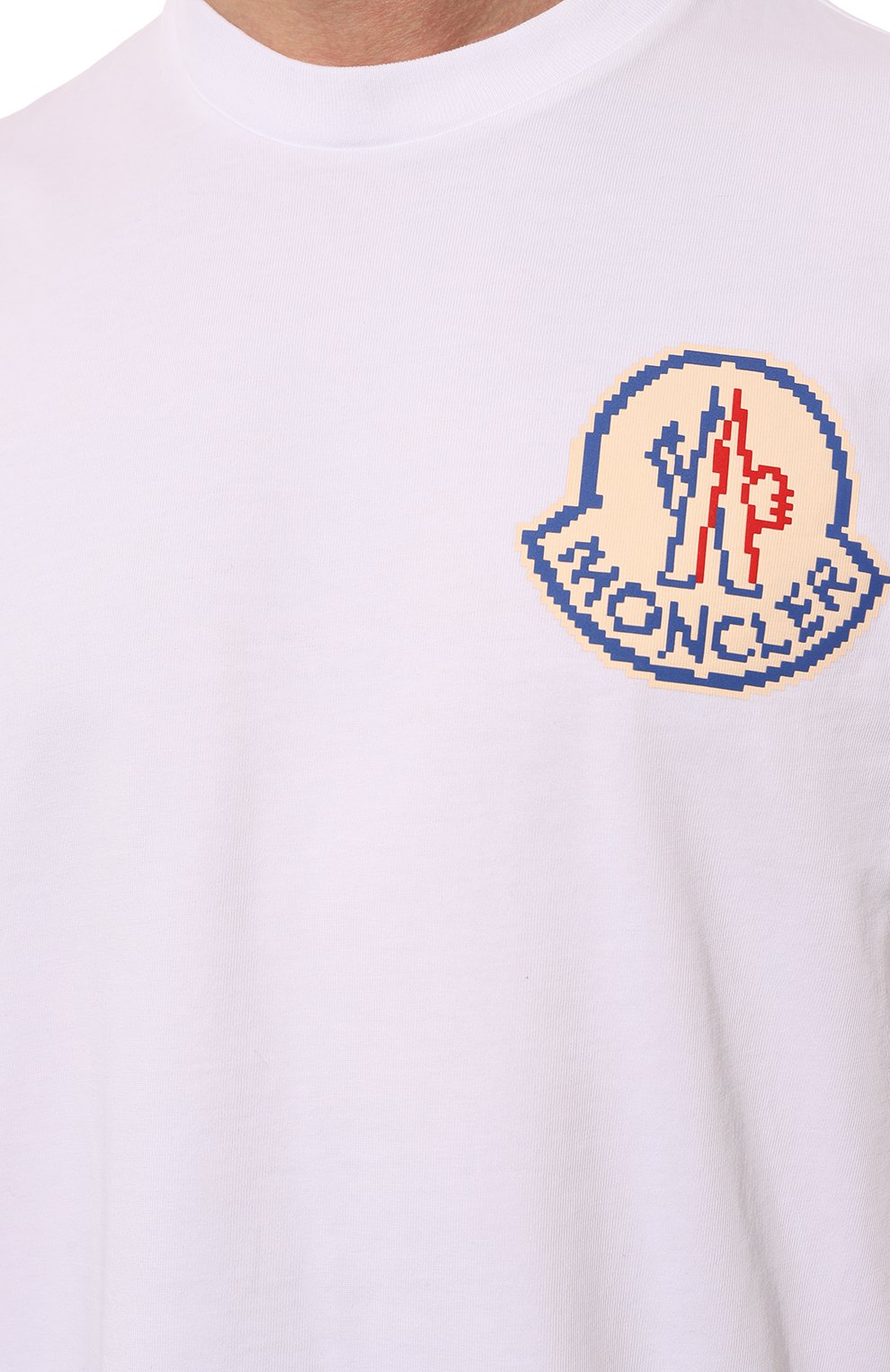 Хлопковая футболка MONCLER, арт. 8C000-04-83927, фото 5