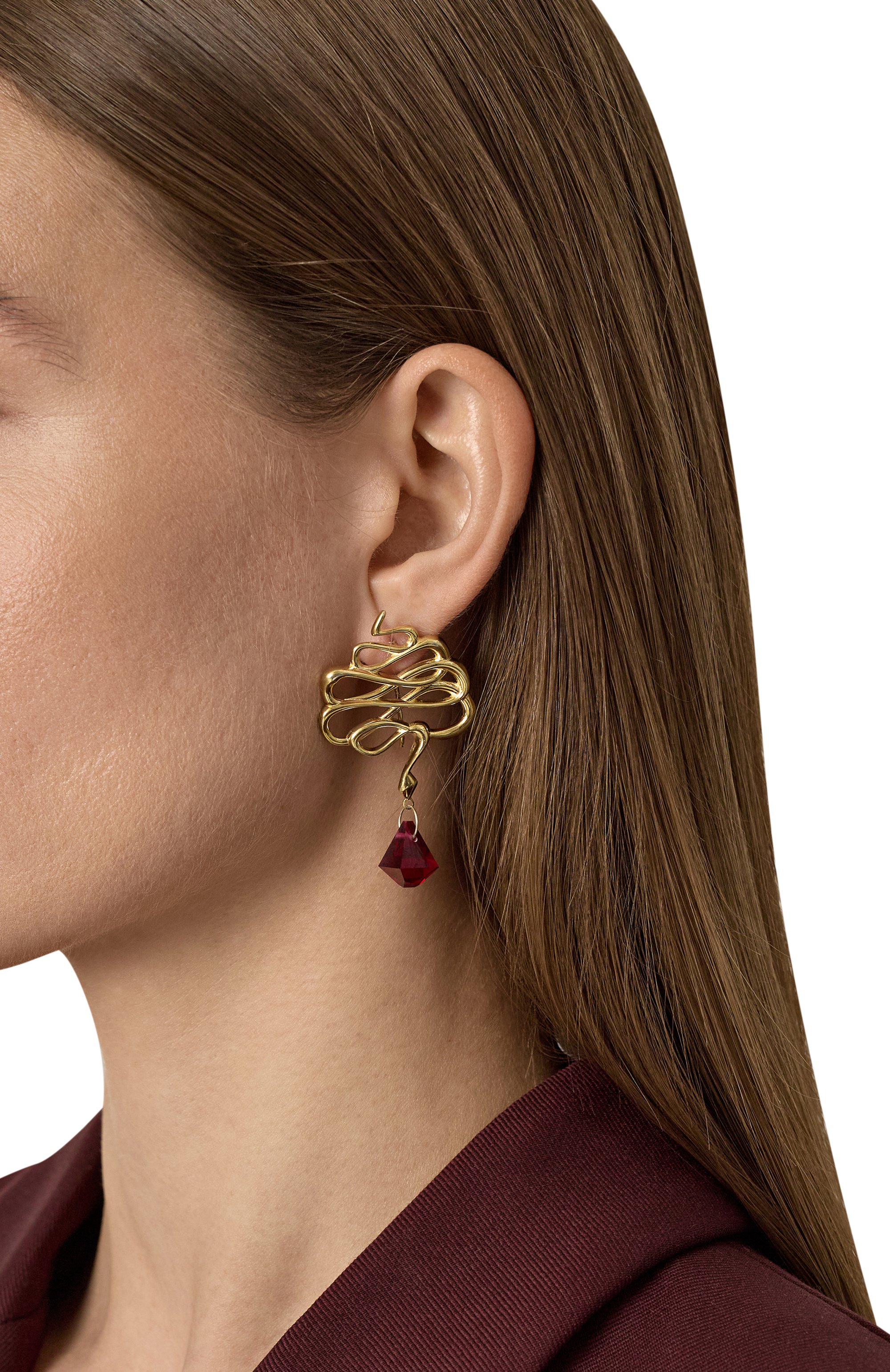 Серьги serpentes DZHANELLI, арт. 00618, фото 2