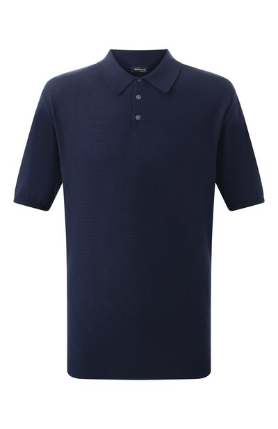 Мужская хлопковое поло KITON, арт. UMK070660H
