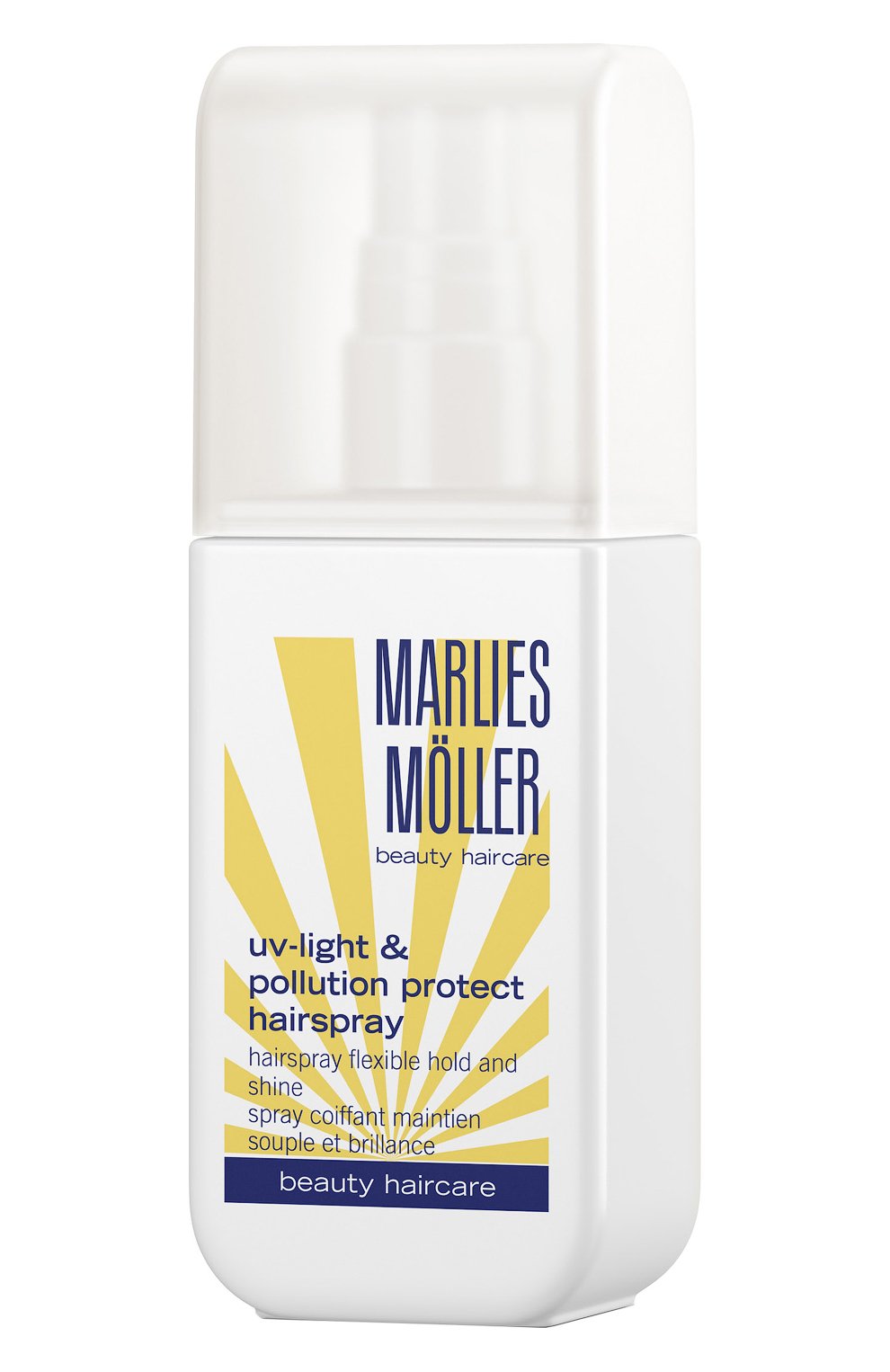 Спрей для защиты волос от uv-излучений и вредных воздействий (125ml) MARLIES MOLLER бесцветного цвета по цене 2640 руб., арт. 21229MM, фото 1 Спрей для защиты волос от uv-излучений и вредных воздействий (125ml) MARLIES MOLLER, арт. 21229MM, фото 1