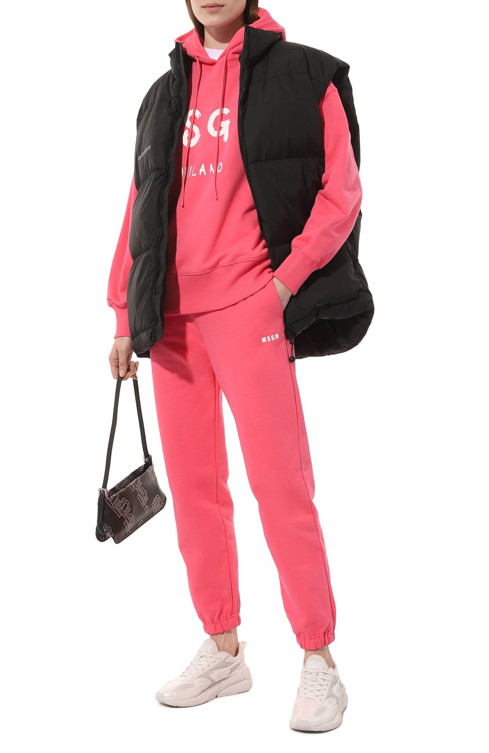 Хлопковое худи MSGM, арт. 3441MDM515 237000, фото 2