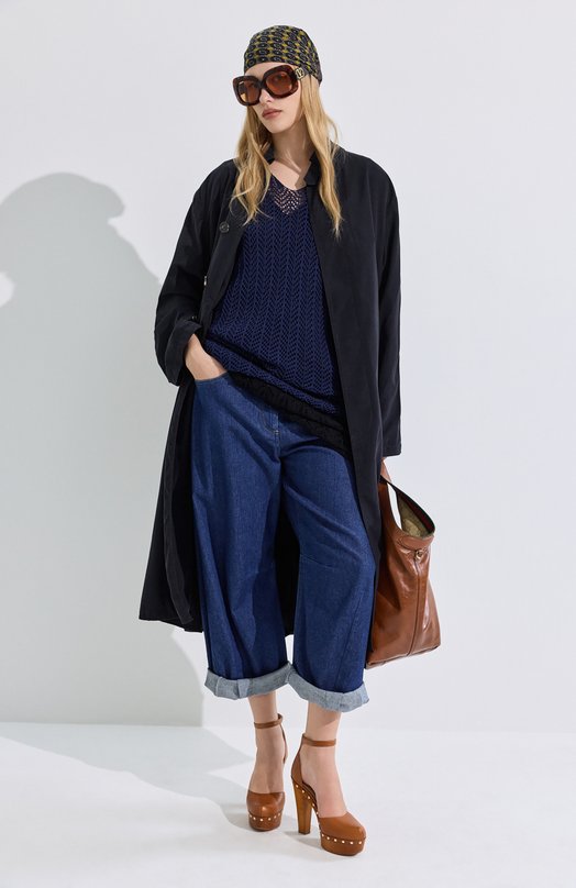 Плащ Maison Margiela S51AH0184/M35137 Чёрный  S51AH0184/M35137 Фото 6