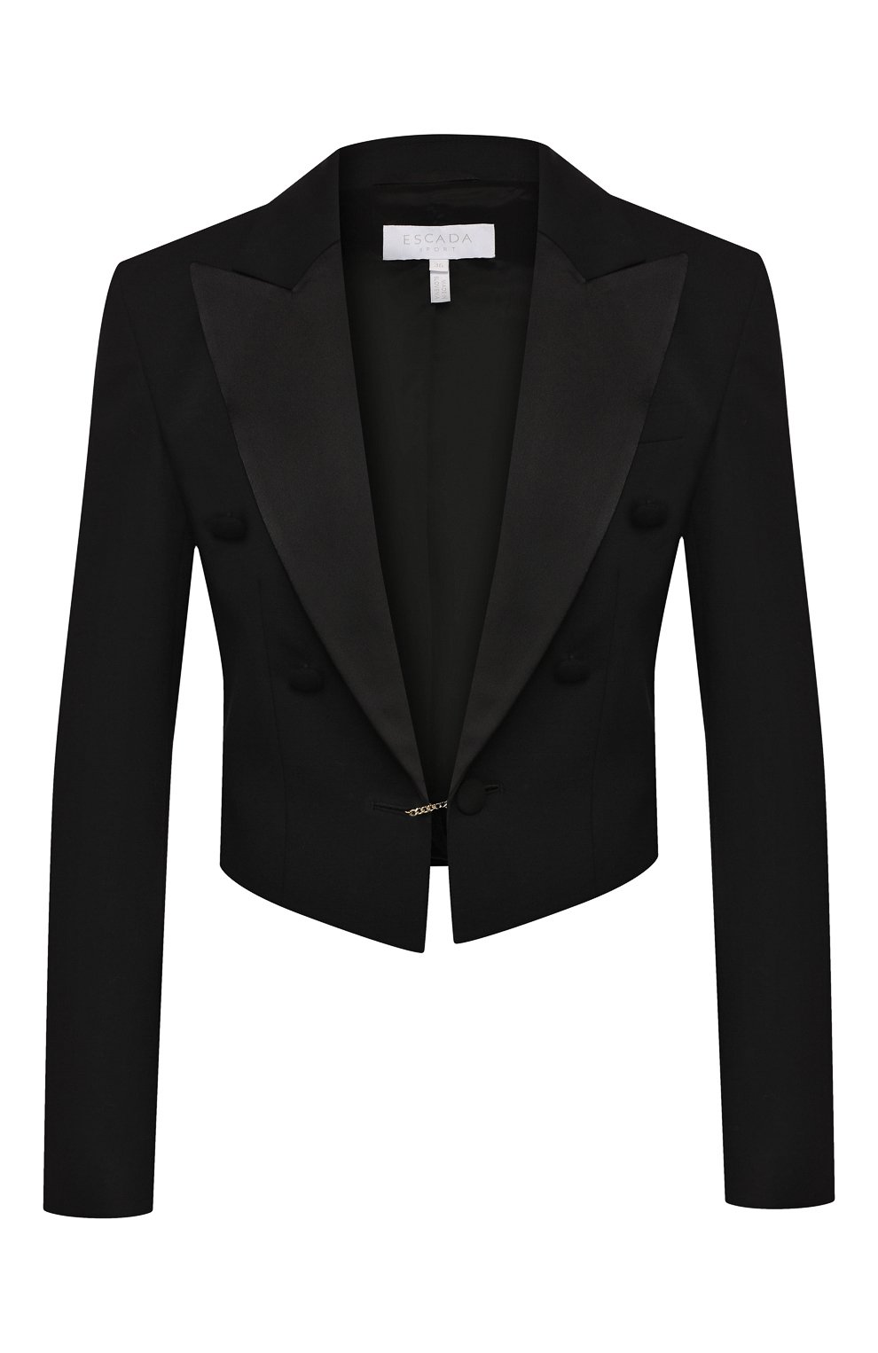 Жакет ESCADA SPORT черного цвета по цене 51350 руб., арт. 5031831, фото 1 Жакет ESCADA SPORT, арт. 5031831, фото 1