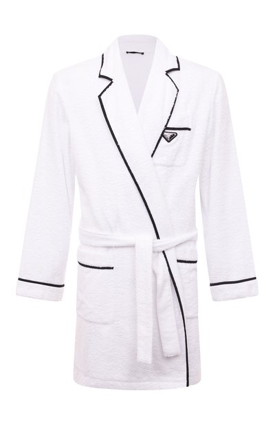 Хлопковый халат PRADA, арт. VT8039-1ZR3-F0009-212, фото 1