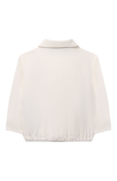 Хлопковый бомбер GUCCI белого цвета по цене 56800 руб., арт. 679198/XDBUK, фото 2 Хлопковый бомбер GUCCI, арт. 679198/XDBUK, фото 2