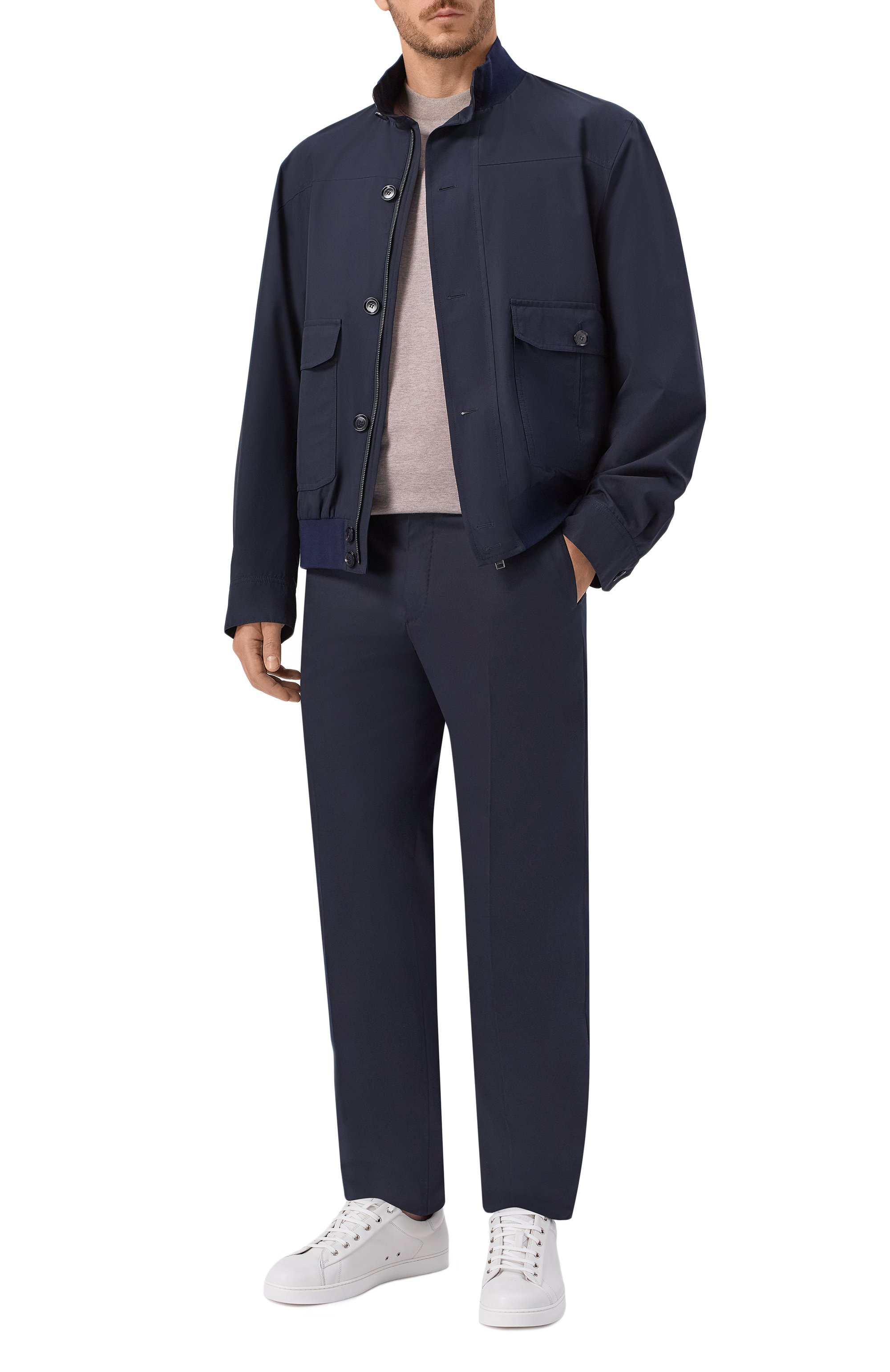 Футболка из хлопка и кашемира BRIONI, арт. UJPQ0L/0D606, фото 2