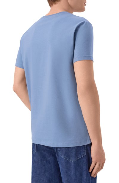 Хлопковая футболка TRUSSARDI, арт. G0228000123N, фото 4