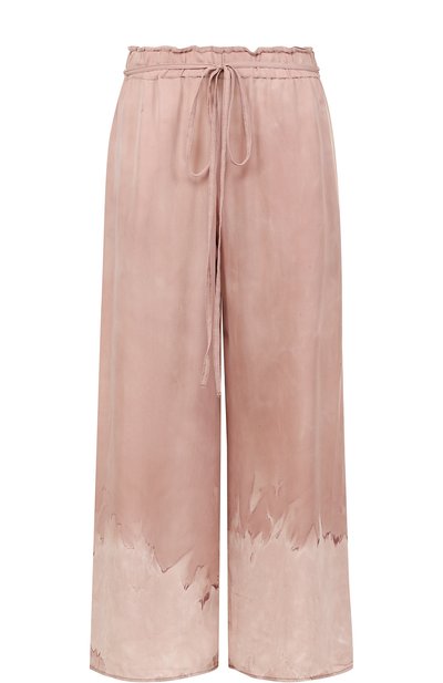 Укороченные шелковые брюки RAQUEL ALLEGRA, арт. Y76-6666, фото 1