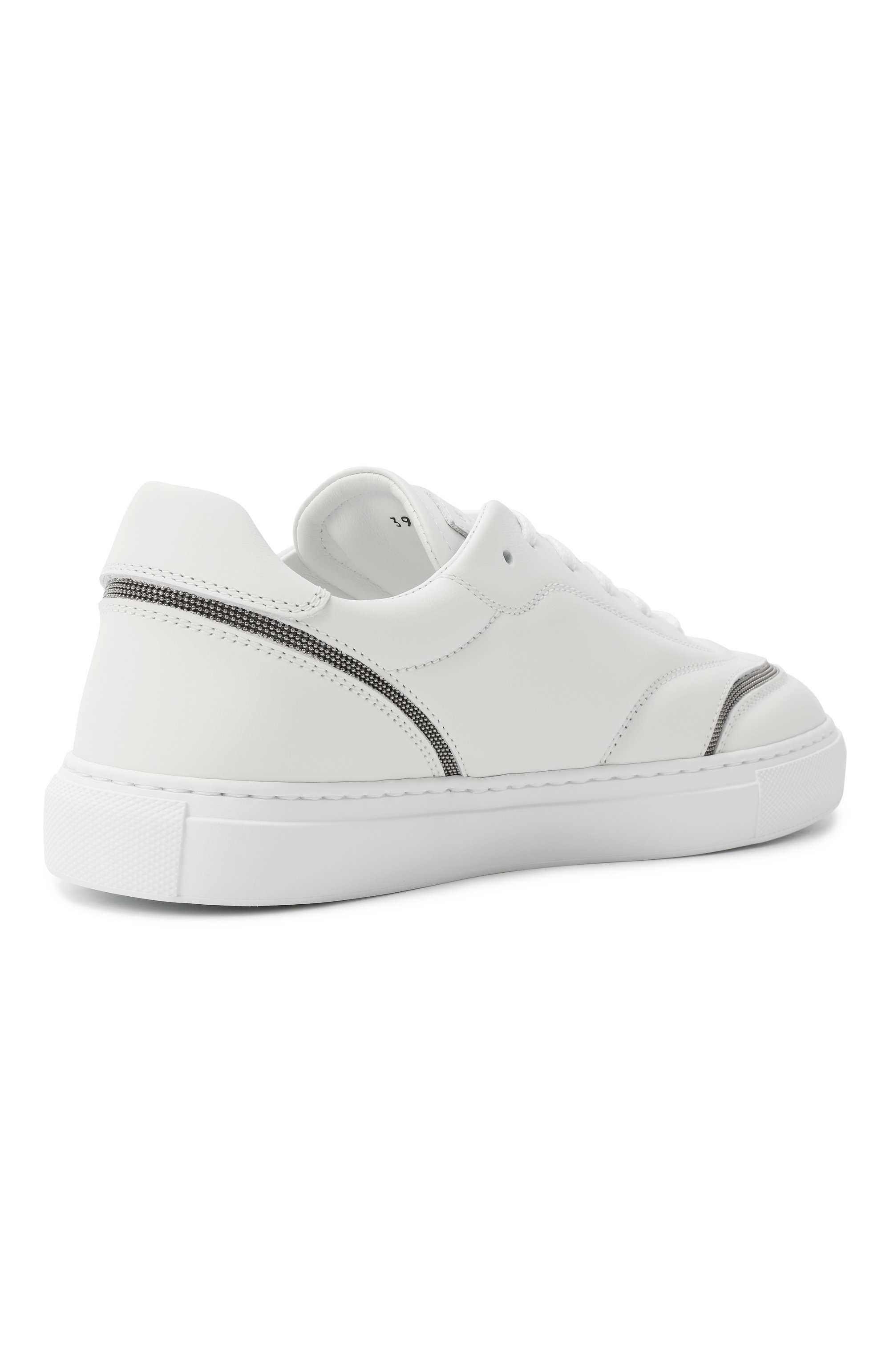 Кожаные кеды BRUNELLO CUCINELLI, арт. MZGSG3077P, фото 5