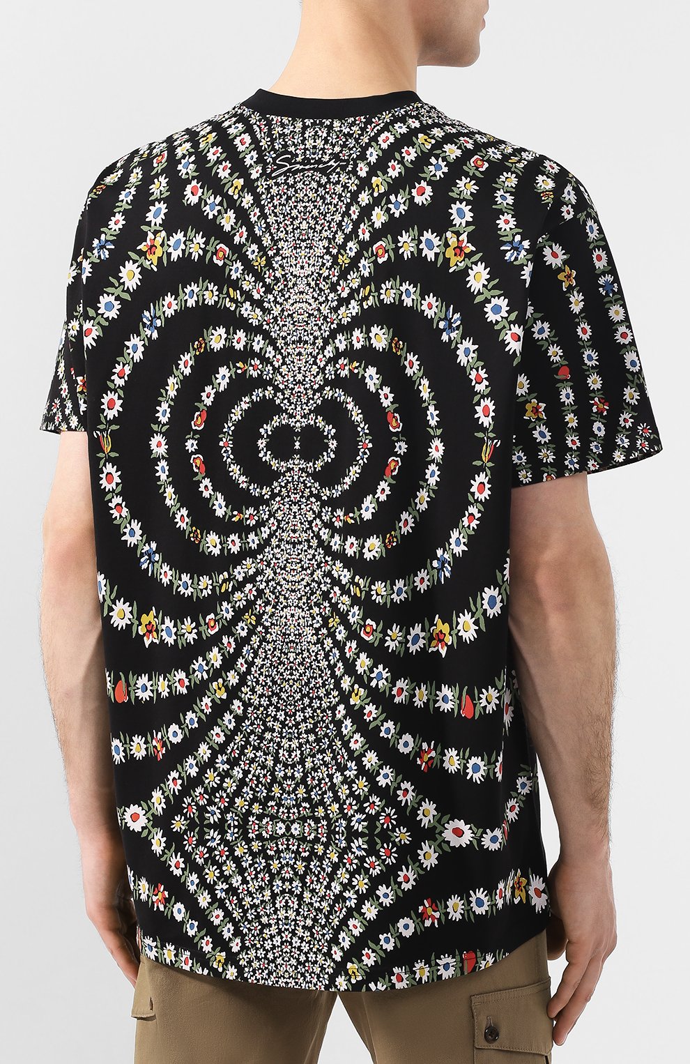 Хлопковая футболка  GIVENCHY, арт. BM70PR3002, фото 4