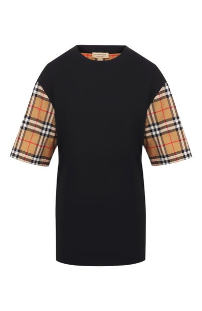 Женская хлопковая футболка BURBERRY, арт. 8007716