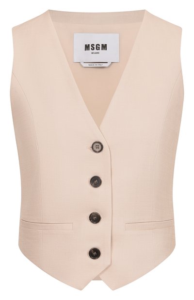 Женский жилет из вискозы MSGM, арт. 4041MDW03/267127
