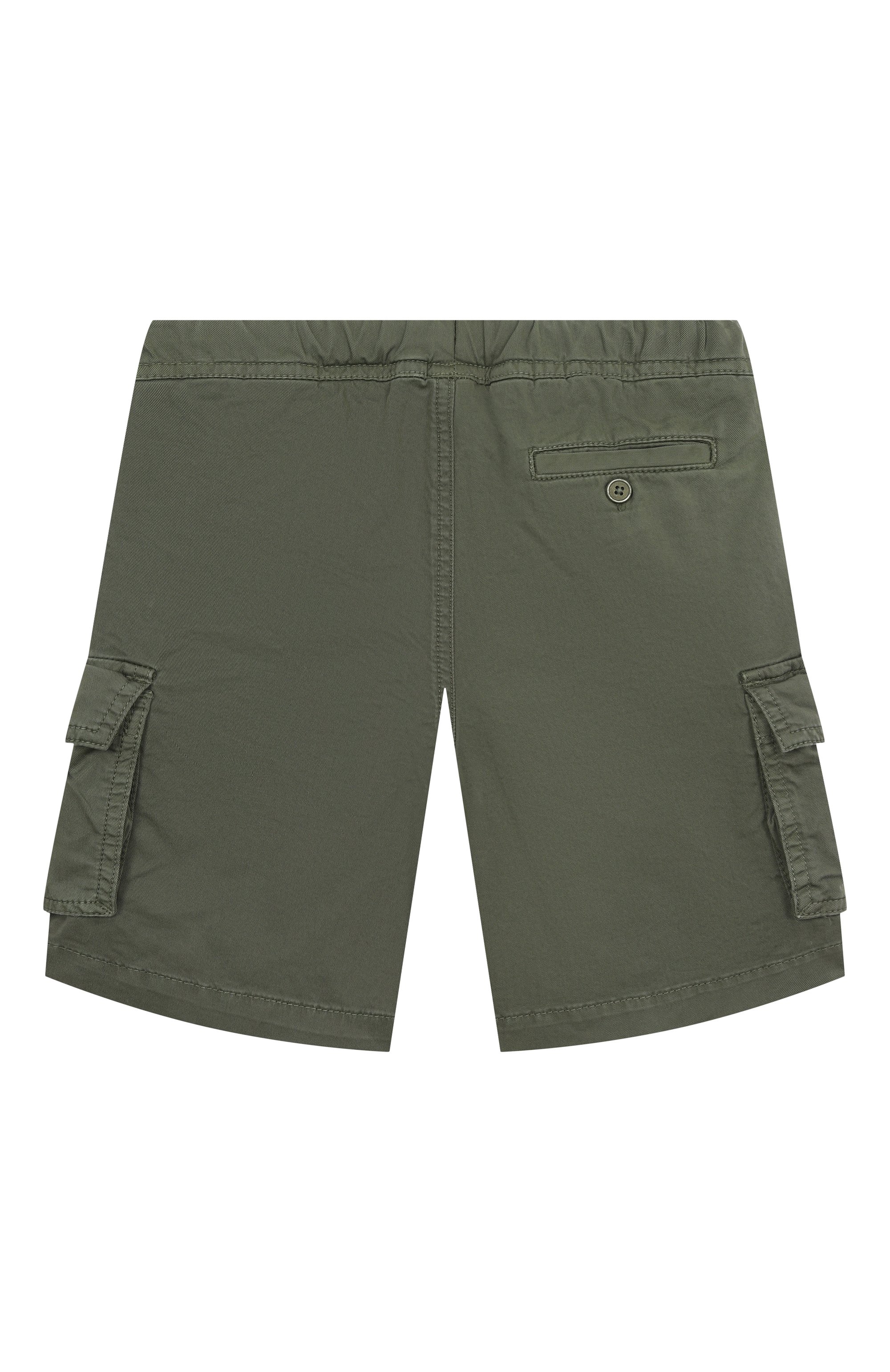 Хлопковые шорты-карго IL GUFO, арт. P25PB189C6074/5A-8A, фото 2