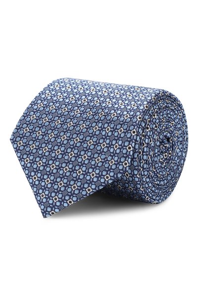 Мужской шелковый галстук CANALI, арт. 18/HJ02303