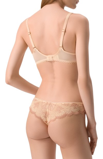 Трусы-бразилиана SIMONE PERELE бежевого цвета по цене 11710 руб., арт. 1F2710, фото 3 Трусы-бразилиана SIMONE PERELE, арт. 1F2710, фото 3