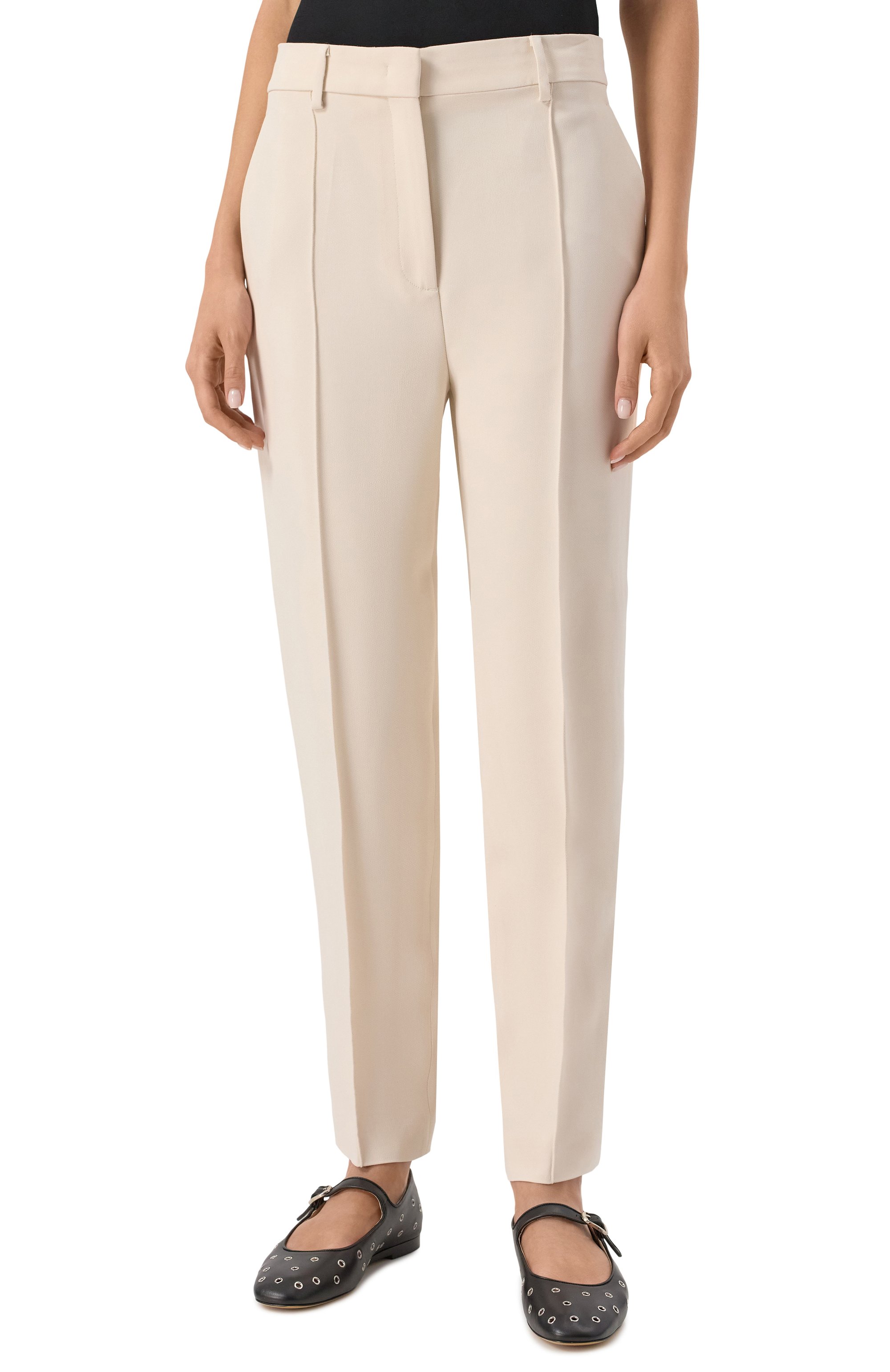 Брюки ICEBERG кремового цвета по цене 48300 руб., арт. B101/5142, фото 3 Брюки ICEBERG, арт. B101/5142, фото 3