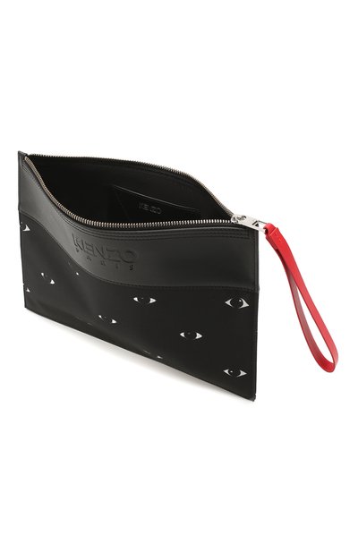 Клатч multi eye KENZO черного цвета по цене 19950 руб., арт. F955PM202B29, фото 4 Клатч multi eye KENZO, арт. F955PM202B29, фото 4