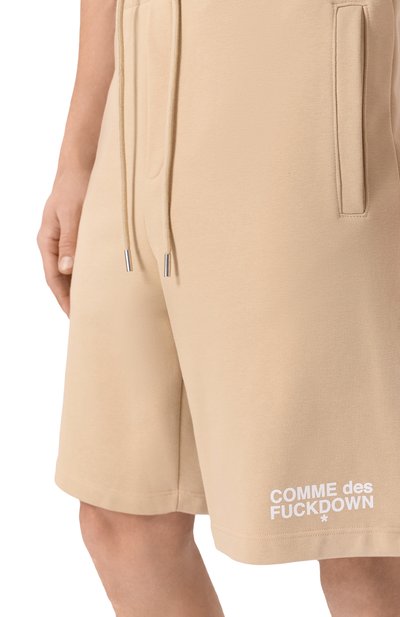 Хлопковые шорты COMME DES FUCKDOWN, арт. CFABM01505, фото 5